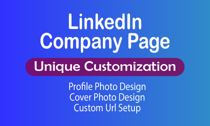 Gig Preview - Create and optimize linkedin company page