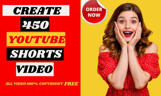 Bestseller - create youtube shorts channel with 450 bulk viral yt shorts videos of any topic