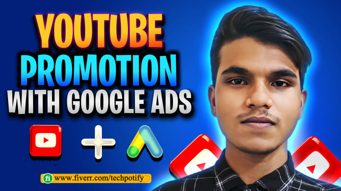 Gig Preview - Provide expert youtube video promotion through google ads