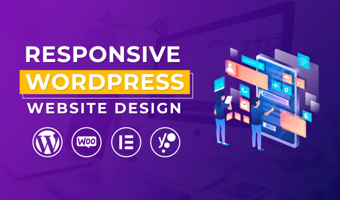 Gig Preview - Do responsive wordpress website design or redesign