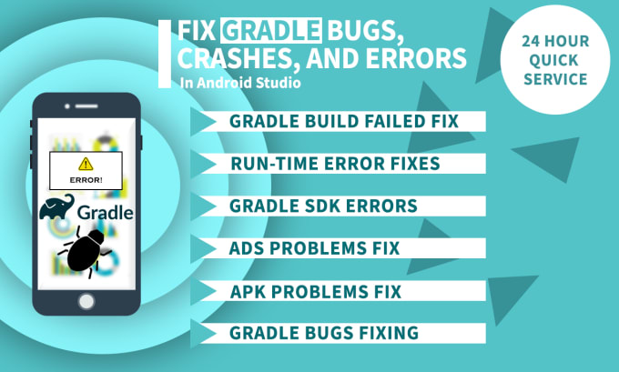 Gig Preview - Fix gradle build errors, bugs, and issues in android studio