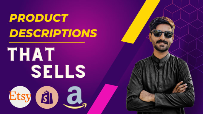 Gig Preview - Write product description for amazon, shopify and etsy listing