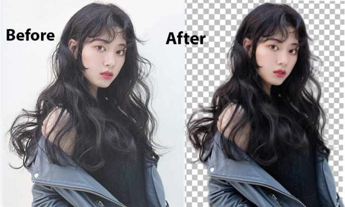 Gig Preview - Change or remove background  face retouching  image resize and change color