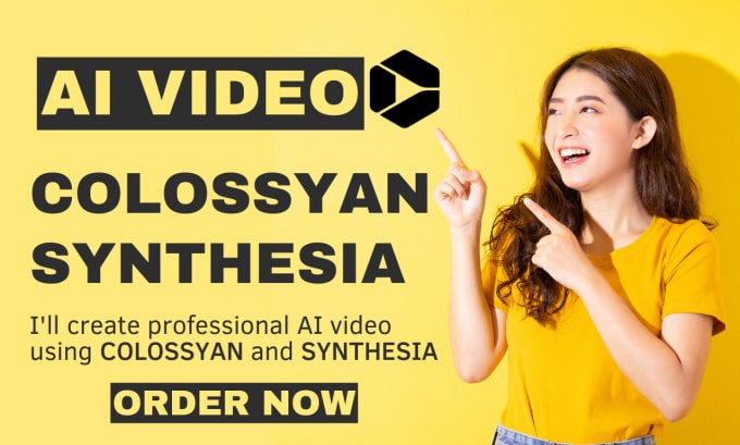 Gig Preview - Create and edit your colossyan and synthesia ai videos invideo online course