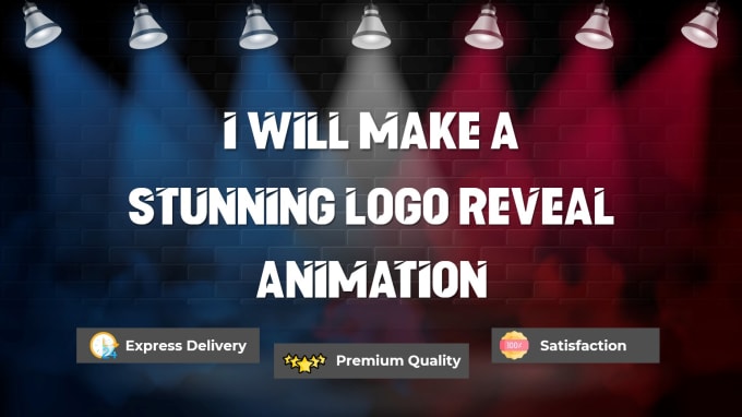 Gig Preview - Create a modern logo reveal animation