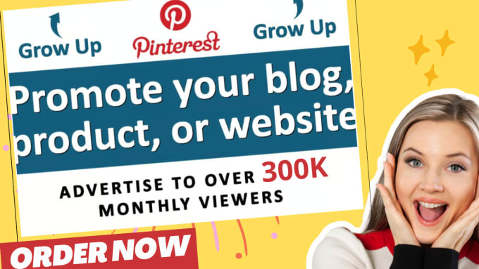 Gig Preview - Promote pin link products on my pinterest 650k monthly views