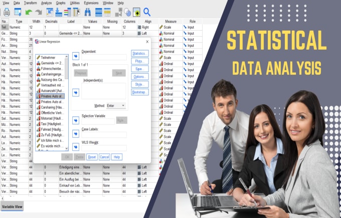 Gig Preview - Research and statistical data analysis using spss, minitab, stata, r and excel