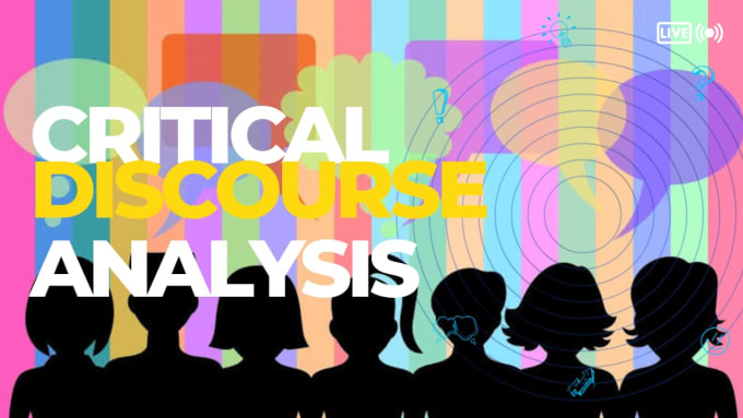 Gig Preview - Help you in discourse or critical discourse analysis