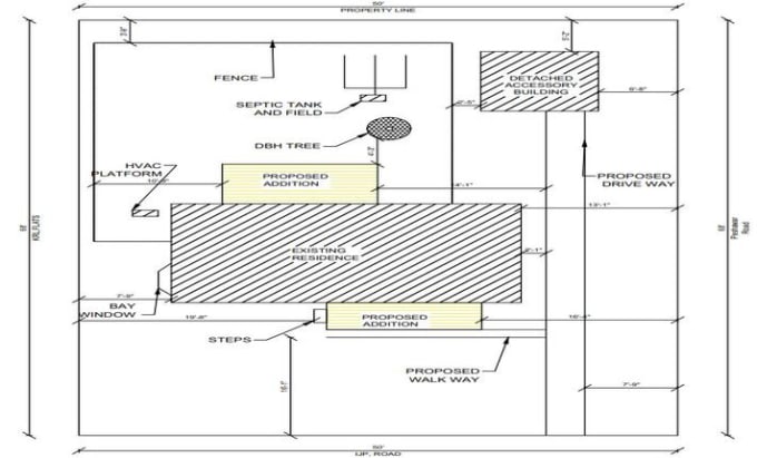 Gig Preview - Accurately draw your site plan in 24 hours