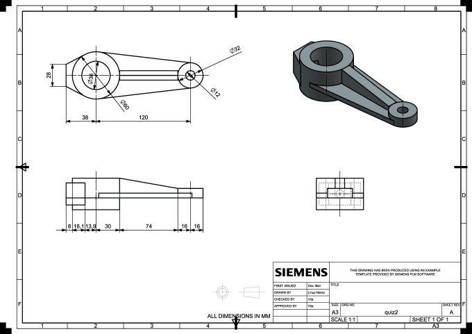 Gig Preview - Do 3d modeling and drafting with solidworks or nx