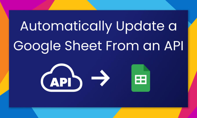 Bestseller - integrate any API data into your google sheet