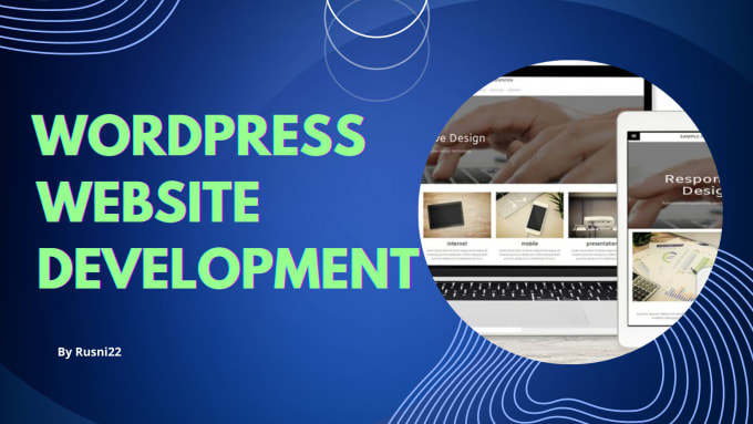 Gig Preview - Build a responsive professional wordpress website