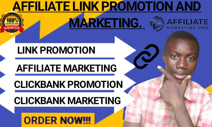 Gig Preview - Promote your link and do clickbank affiliate link promotion