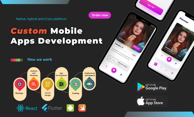 Gig Preview - Build mobile app, ios mobile app android mobile app development