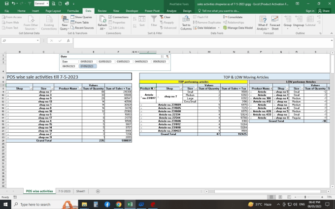 Gig Preview - Do all sorts of data entry, pivot tables and present in a conclusive report form