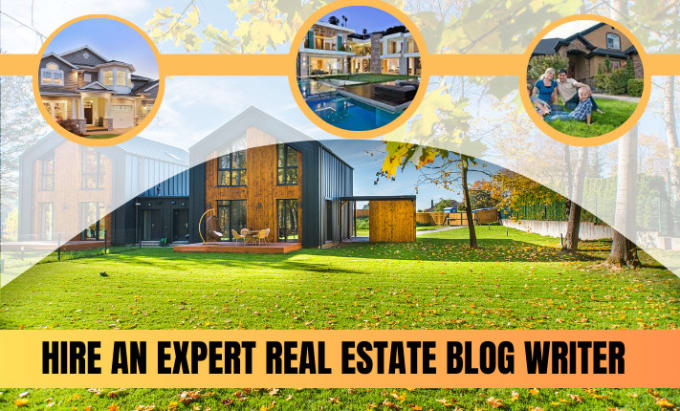 Gig Preview - Write  SEO real estate blog post, finance update  and listing descriptions