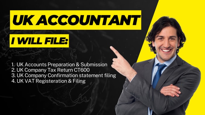 Gig Preview - File UK company accounts, corporate tax ct600 with hmrc