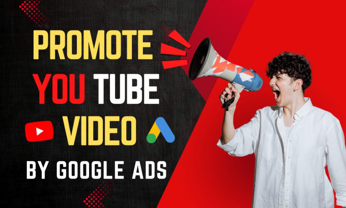 Gig Preview - Promote youtube video by google ads