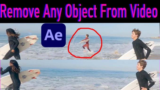 Gig Preview - Remove any object from video