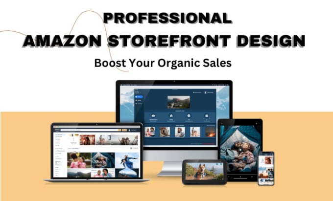 Gig Preview - Do  amazon storefront design, amazon ebc design, amazon storefront