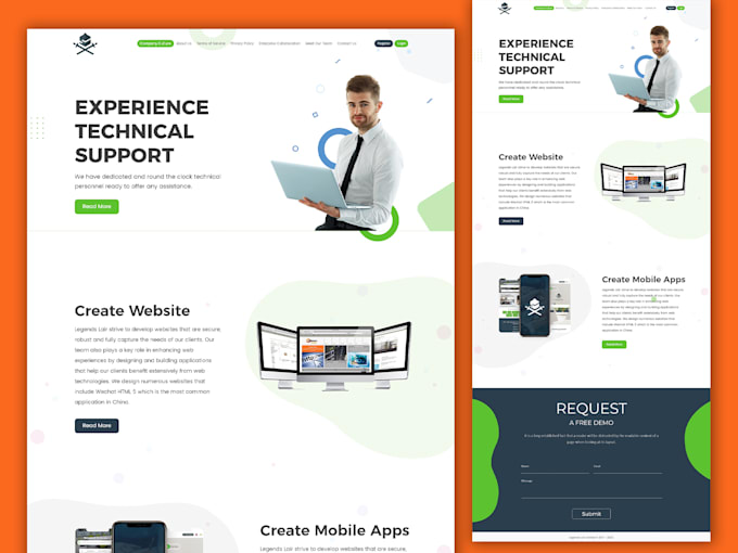 Gig Preview - Develop wordpress website with responsive design