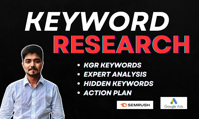 Gig Preview - Do advanced SEO keyword research and competitor analysis