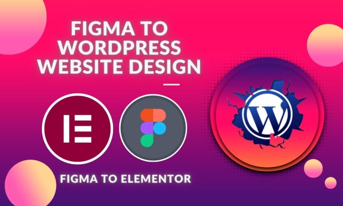 Gig Preview - Convert figma to wordpress website design or figma to elementor