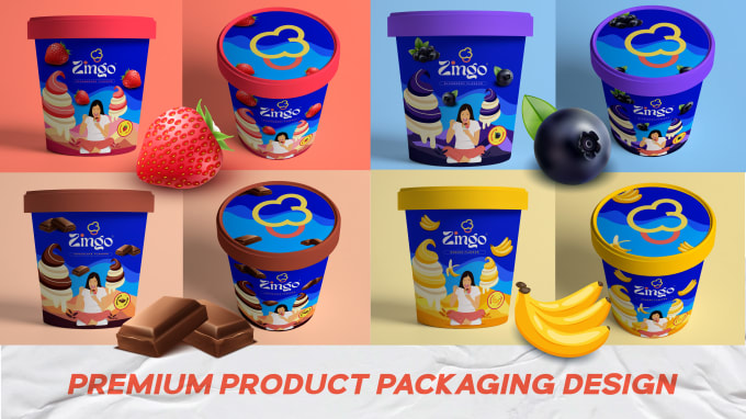 Gig Preview - Design your product packaging design