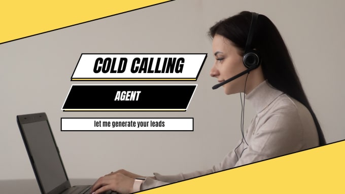 Gig Preview - Our agency will professional cold caller for sales and lead generation