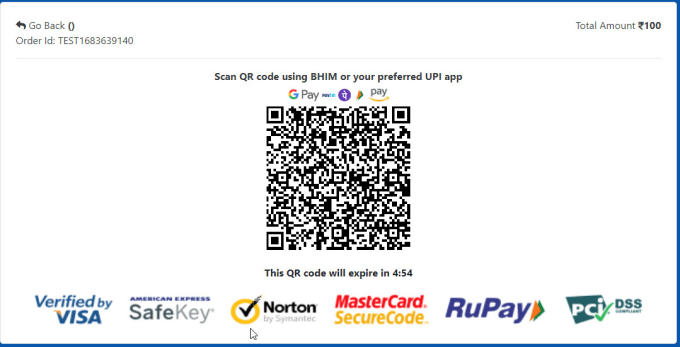 Gig Preview - Dynamic qr generate for payment