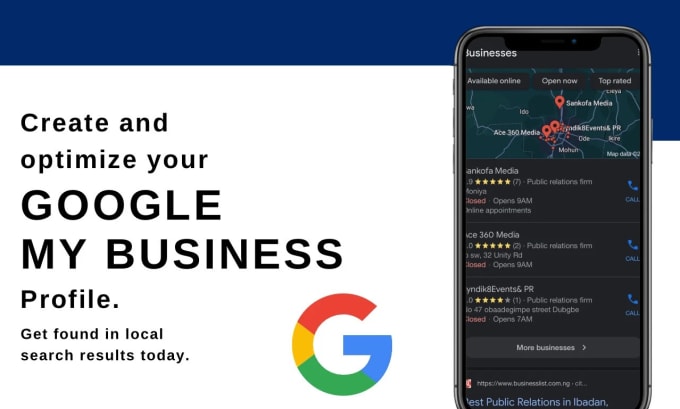 Gig Preview - Create, optimize and fix google business profile, pin drop