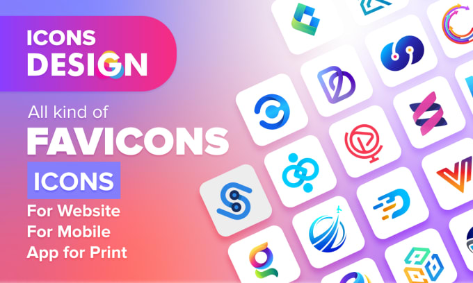 Bestseller - make modern favicon for you in 12 hours for website and app