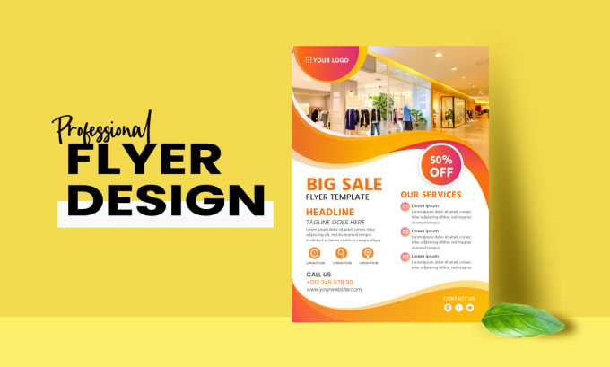 Gig Preview - Design attractive professional business flyer and brochure