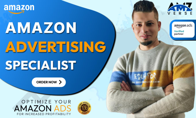 Gig Preview - Our agency will provide expert amazon PPC optimization for maximum sales and profit