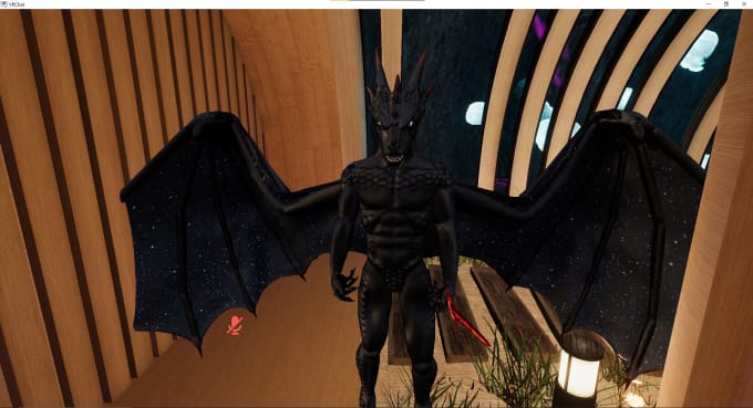 Gig Preview - Design a custom creature or robot vrchat avatar with toggles