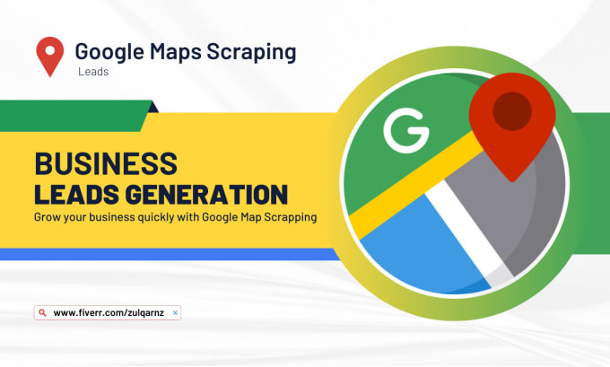 Gig Preview - Scrape google maps for business leads and business emails