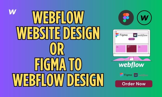 Gig Preview - Webflow website design or figma to webflow design