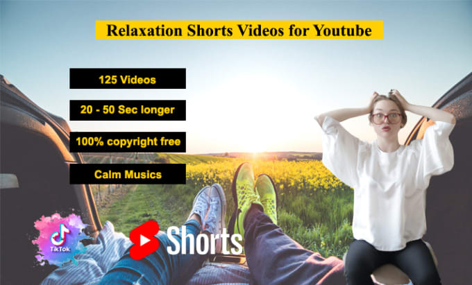 Gig Preview - Create 125 youtube shorts for your meditation channel