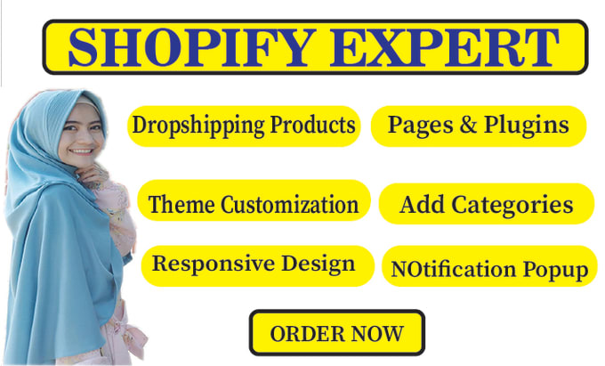 Bestseller - do shopify store setup and customization expert