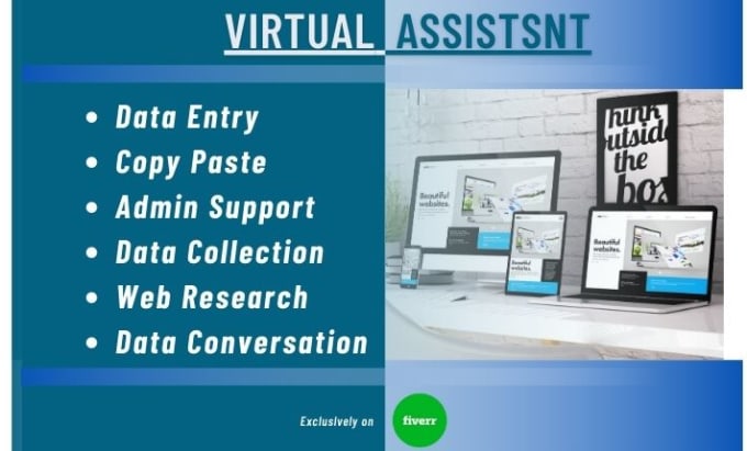 Gig Preview - Be your personal administrative and virtual assistant work