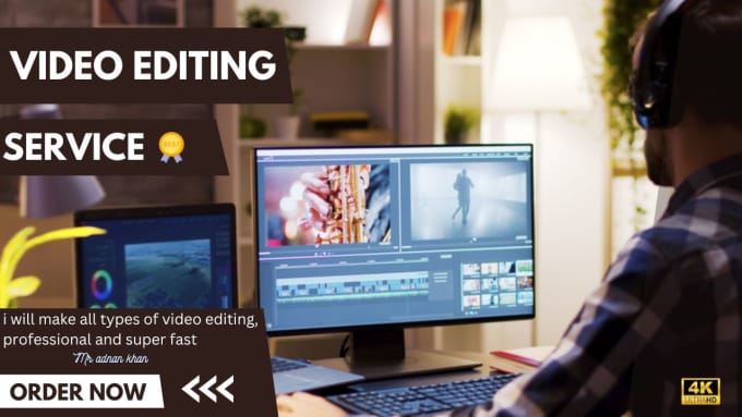 Gig Preview - Make all types of video editing, professional and super fast