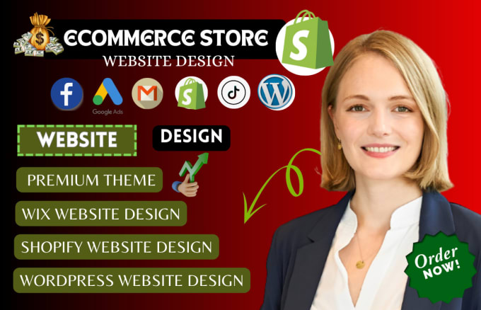 Bestseller - design shopify website and redesign shopify store, shopify dropshipping store