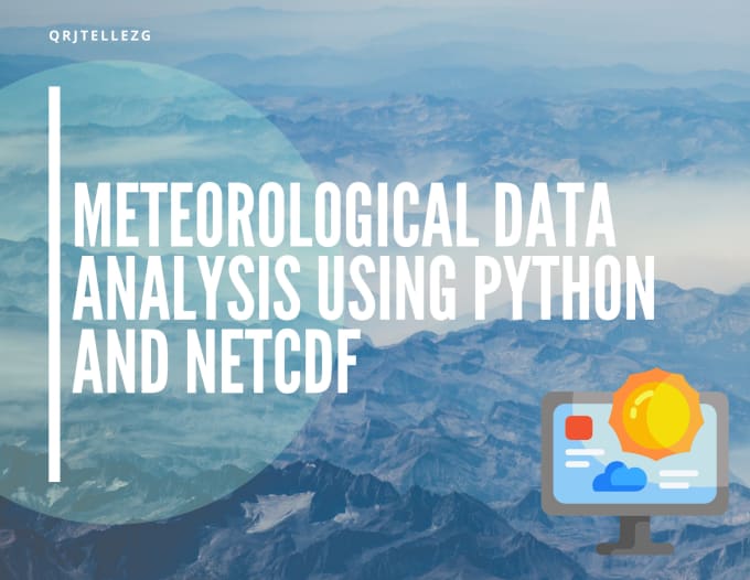 Gig Preview - Do meteorological analysis using python and netcdf