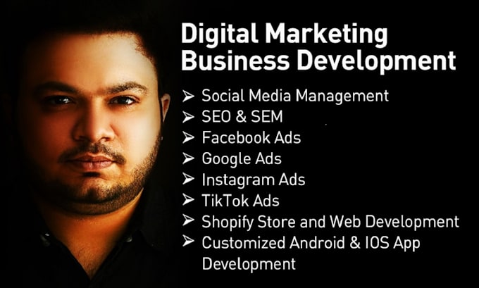 Gig Preview - Do complete digital marketing, google ads, facebook ads social media management