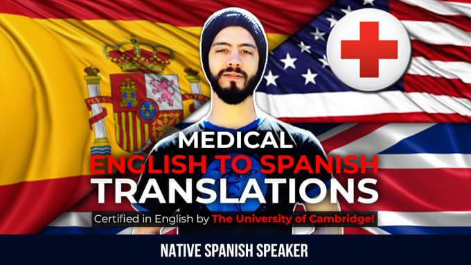 Gig Preview - Translate medical files from english to spanish