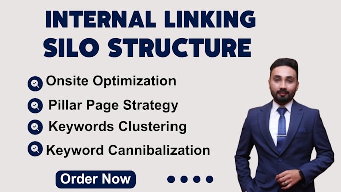 Gig Preview - Do contextual internal linking with silo structure 24 hours