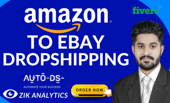 Gig Preview - Do amazon to ebay drop shipping top listings