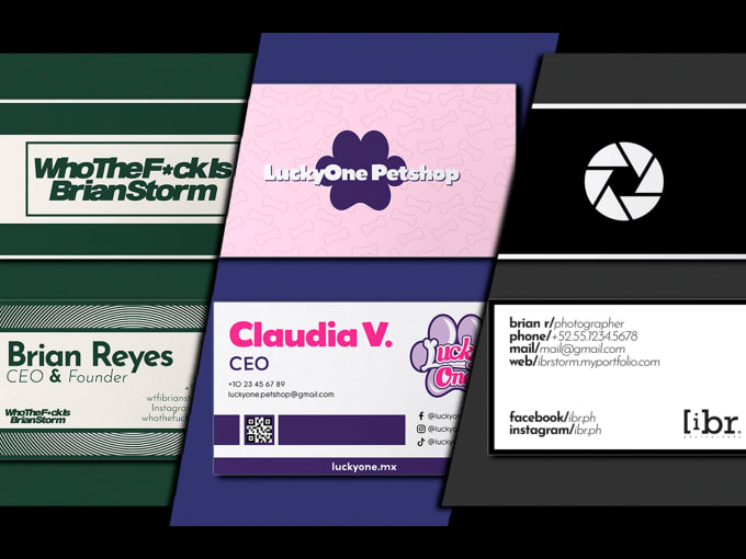 Gig Preview - Design a business card for your business