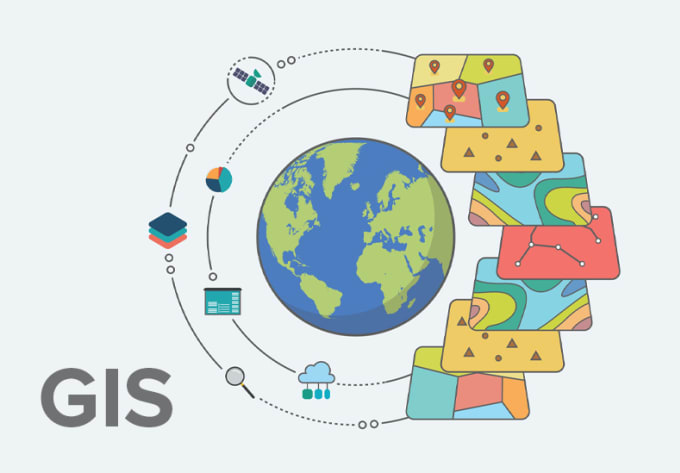 Gig Preview - Digitize geographical data using gis and make maps