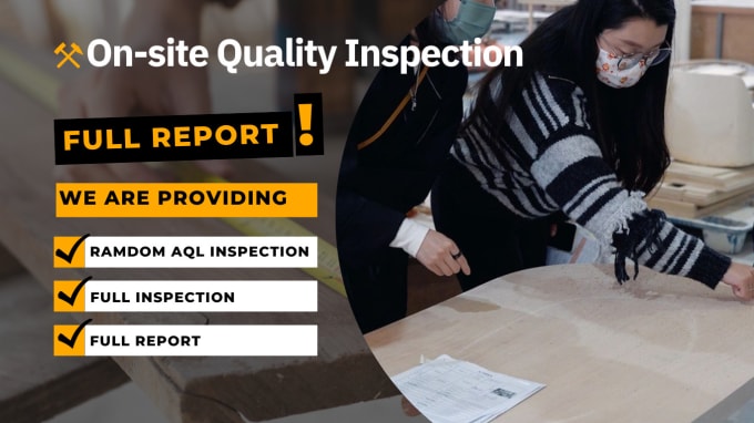 Gig Preview - Do quality inspection in china and offer reports